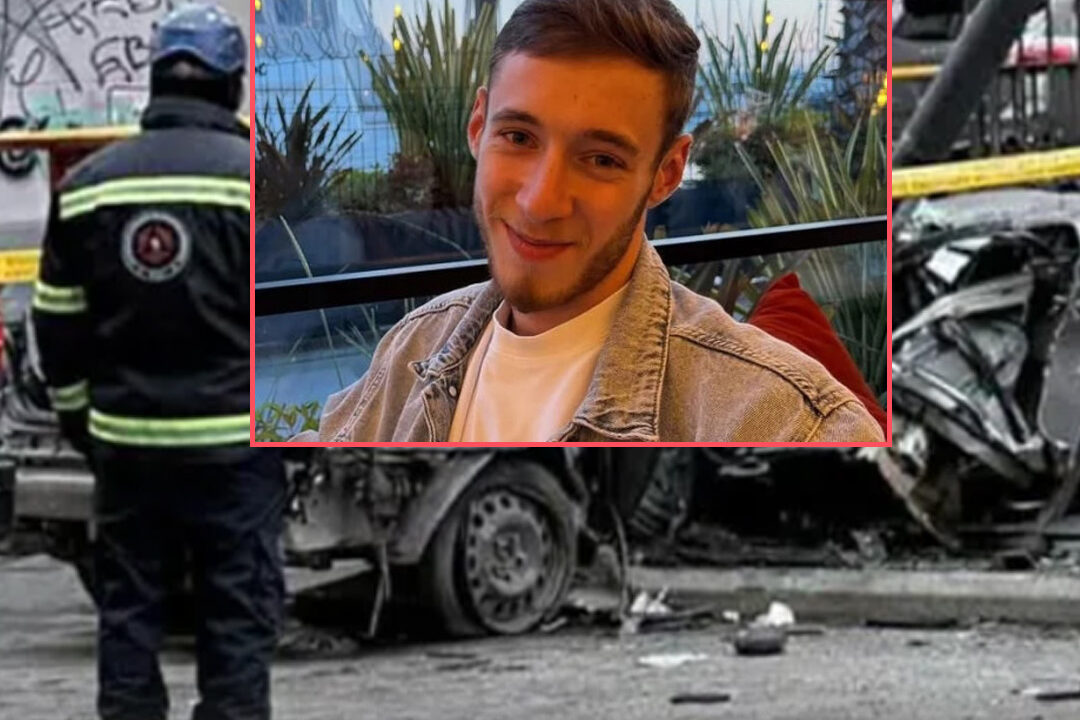  თბილისში, ფალიაშვილის ქუჩაზე, ავარიის შედეგად დაღუპული ახალგაზრდა ზაზა ვაშაყმაძეა