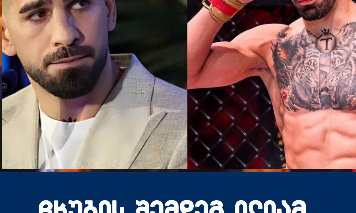 ჩხუბის შემდეგ ილიამ პირველი ეს იკითხა